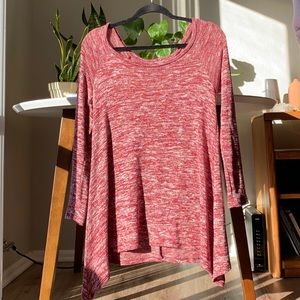 Red & White Long Sleeve